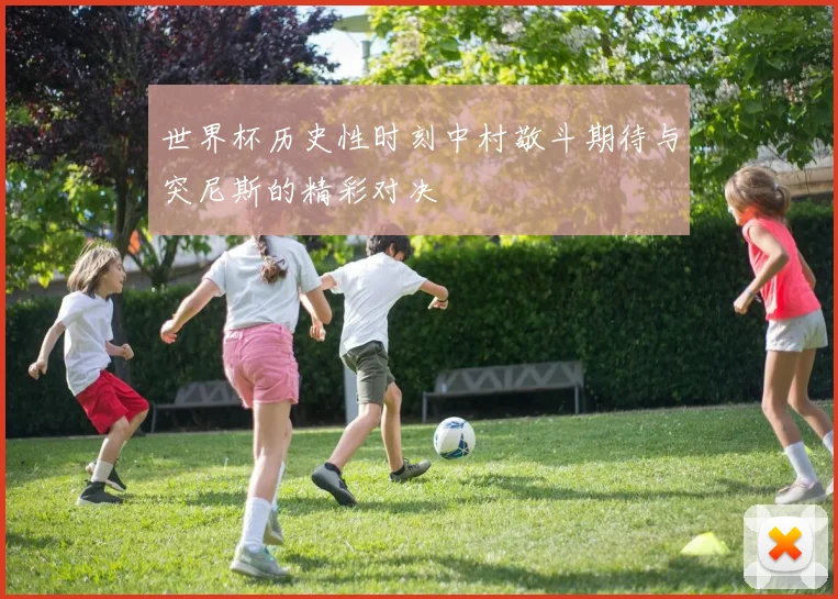 世界杯历史性时刻中村敬斗期待与突尼斯的精彩对决